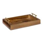 9 Iron/bamboo Jewelry Storage Wood - 88 Main, Adult Unisex, Brown
