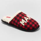 Women's Family Sleep Mama Bear Slippers - Wondershop Red