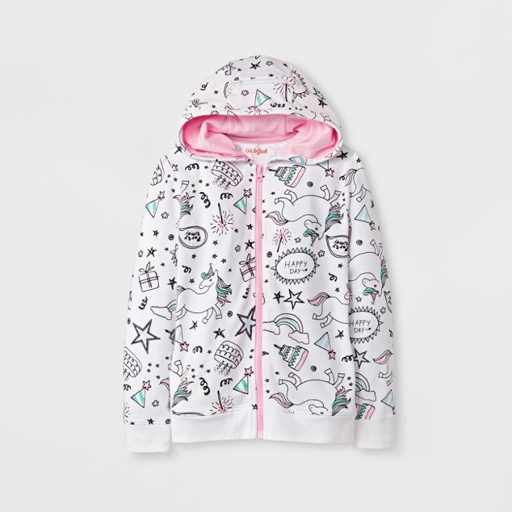 Girls' Unicorn Sweatshirts - Cat & Jack White