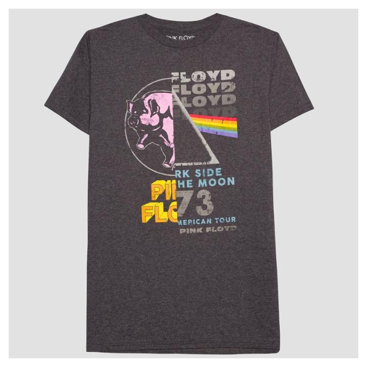 Men's Pink Floyd Split Graphic T-shirt - Charcoal Heather