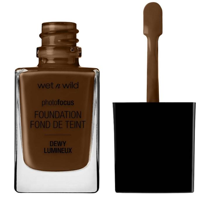 Wet N Wild Photo Focus Dewy Foundation Walnut - 1 Fl Oz, Brown