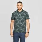 Men's Athletic Fit Retro Polo Shirt - Goodfellow & Co Olive