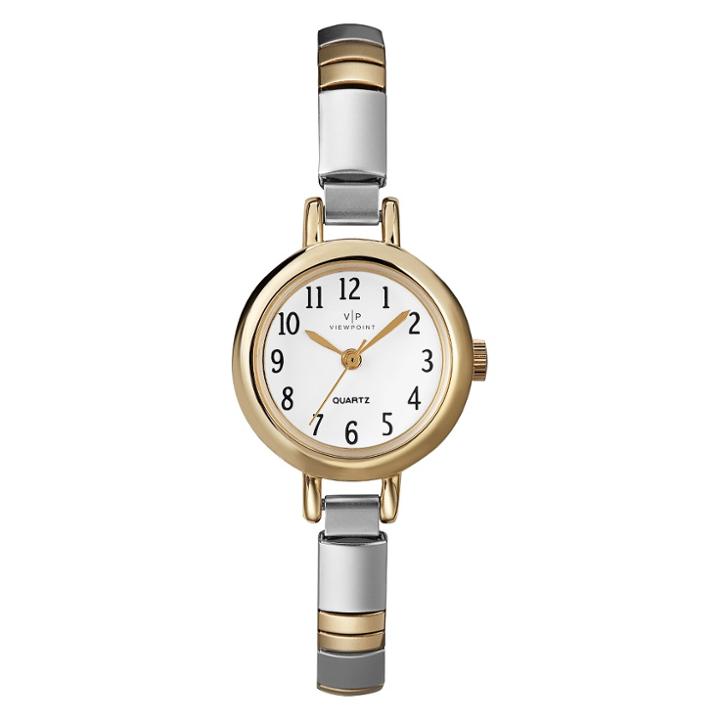 Women's Viewpoint By Timex Expansion Band Watch - Silver/gold Cc3d83100tg