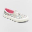 Girls' Sariah Floral Print Slip-on Sneakers - Cat & Jack
