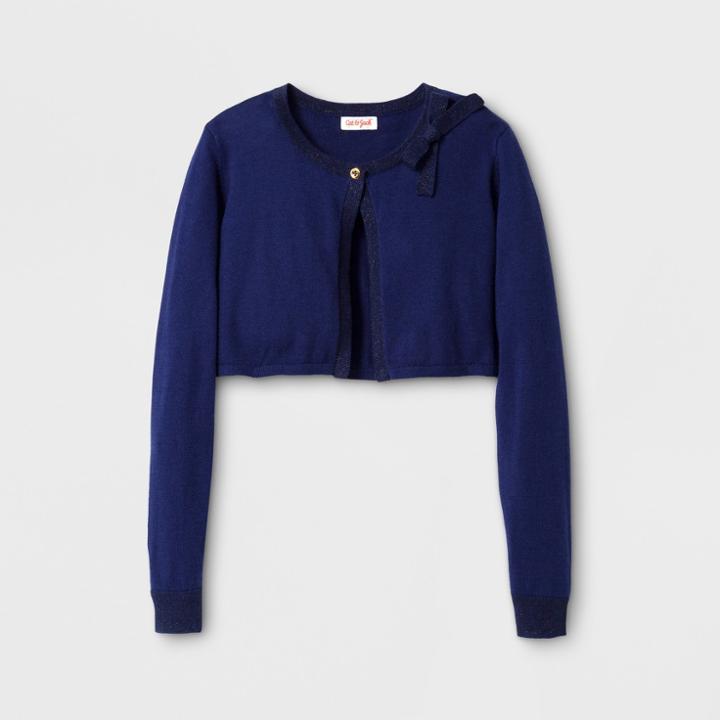Girls' Cardigans - Cat & Jack Nightfall Blue
