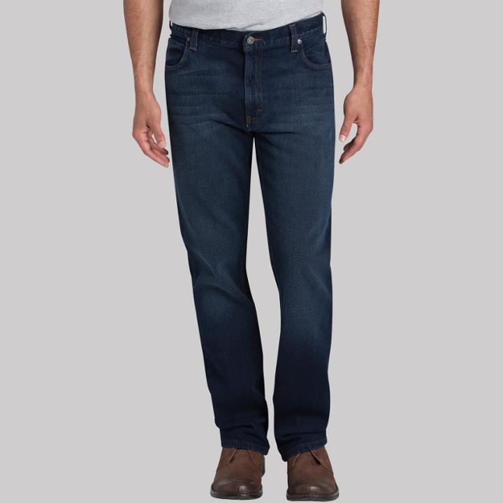 Dickies Men's Regular Straight Fit Jeans - Indigo (blue)