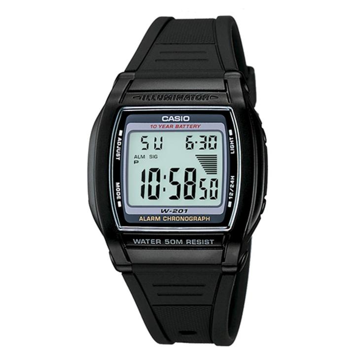 Women's Casio Digital Sport Watch - Black (lw201-1av)