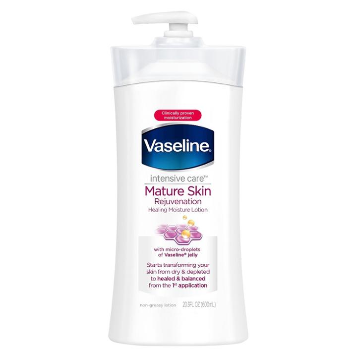 Vaseline Intensive Care Healing Moisture Lotion Mature Skin Rejuvenation