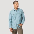 Wrangler Men's Regular Fit Atg Long Sleeve Button-down