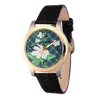 Women's Red Balloon Two Tone Alloy Watch - Black