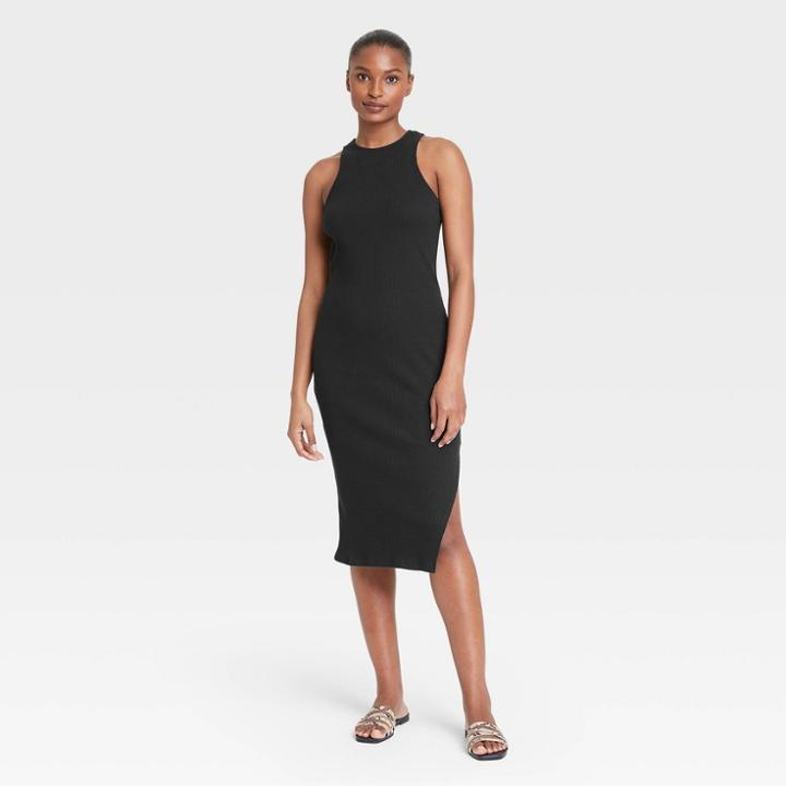 Women's Tank Dress - Who What Wear Black