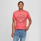 Men's Short Sleeve Don't Mess With The Northwest Graphic T-shirt - Awake Red