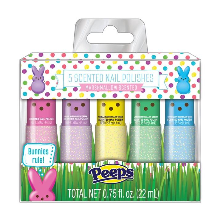 Peeps Nail Polish 5 Color Set