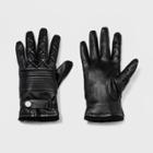 Men's Leather Glove Gloves - Goodfellow & Co Black
