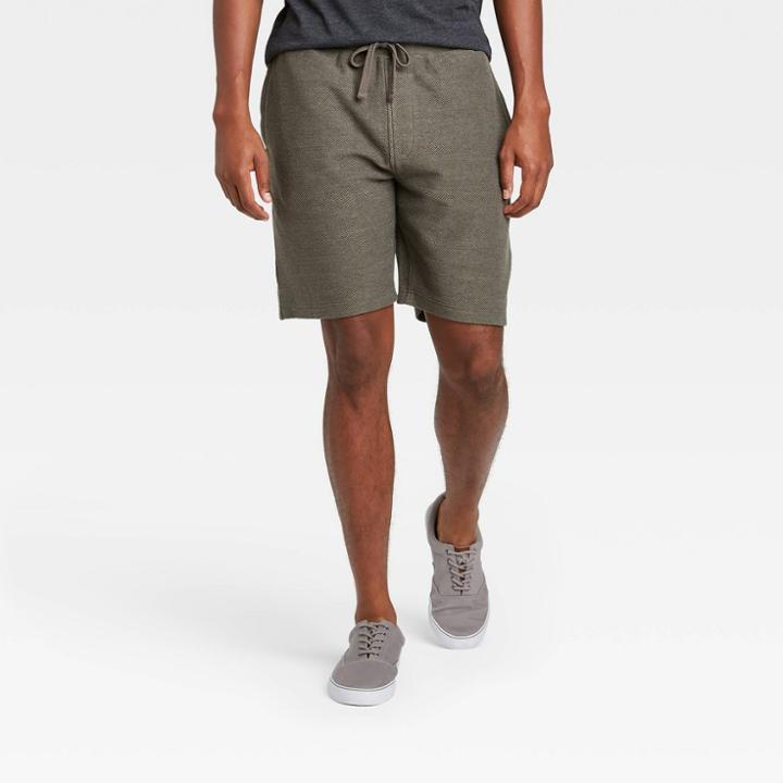Men's 8.5 Elevated Knit Shorts - Goodfellow & Co - Green
