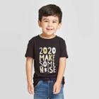 Petitetoddler Boys' Short Sleeve New Years 2020 Graphic T-shirt - Cat & Jack Black 12m, Toddler Boy's