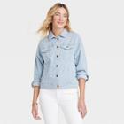 Women's Denim Jacket - Universal Thread Light Blue