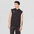 Umbro Men's Hooded Sleeveless Tank - Black