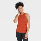 Women's Essential Racerback Tank Top - All In Motion Orange