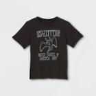 Toddler Boys' Led Zeppelin Short Sleeve Graphic T-shirt - Black