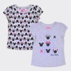 Toddler Girls' Disney Minnie Mouse T-shirt - Heather