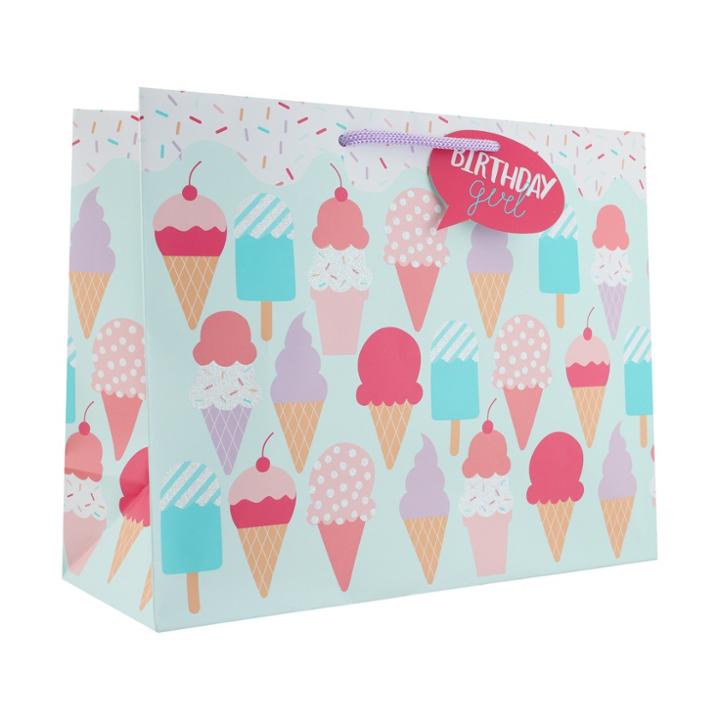 Spritz Ice Cream Large Vogue Gift Bag -