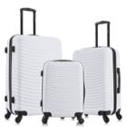 Dukap Adly Lightweight Hardside Checked Spinner Luggage Set