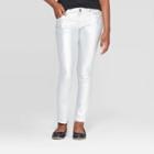 Girls' Shimmer Jeans - Cat & Jack Silver
