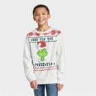 Kids' The Grinch Presents Fleece Sweater - Off White