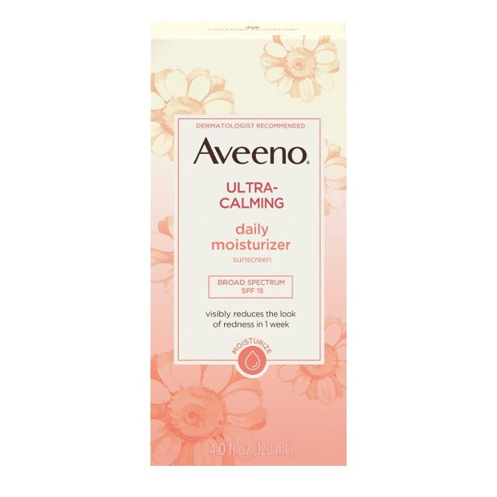 Target Aveeno Ultra-calming Daily Moisturizer For Sensitive Skin With Broad Spectrum Spf