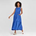 Women's Tiered Maxi Dress - Who What Wear Blue