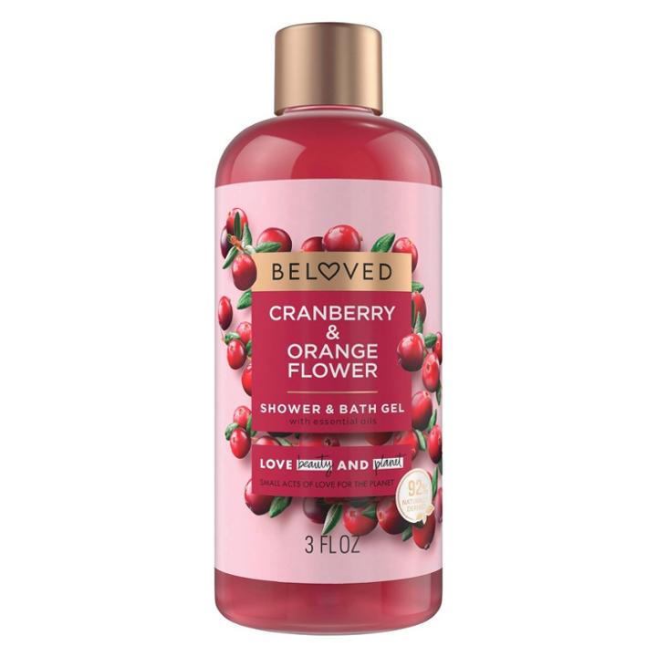 Beloved Cranberry & Orange Flower Mini Shower Gels