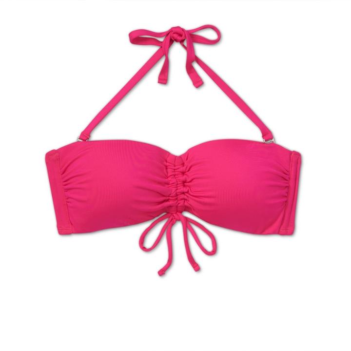 Kona Sol Women's Center Cinch Bandeau Bikini Top - Kona
