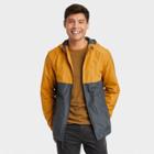 Men's Hooded Rain Coat - Goodfellow & Co Gold