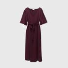 Flutter Short Sleeve Maternity Dress - Isabel Maternity By Ingrid & Isabel Red