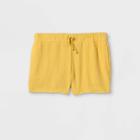 Girls' Gauze Shorts - Cat & Jack Mustard Yellow