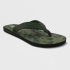 Men's Ryan Flip Flop Sandals - Goodfellow & Co Olive