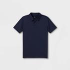 Boys' Golf Polo Shirt - All In Motion Dark Blue