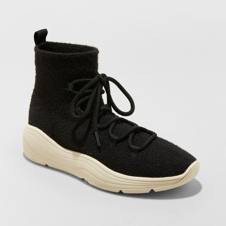 Women's Kamari Seasonal Sneakers Boots - Universal Thread Black