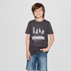 Petiteboys' Short Sleeve Chess Graphic T-shirt - Cat & Jack Black