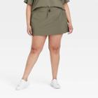 Women's Plus Size Stretch Woven Skorts - All In Motion