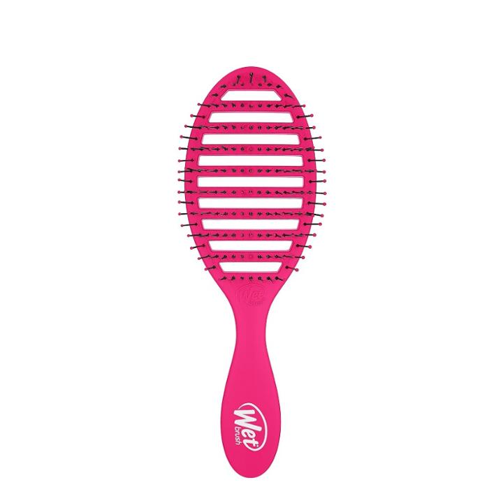 Wet Brush Speed Dry Detangler Hair Brush For Quick Heat Drying Styles -