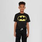 Dc Comics Boys' Batman Graphic T-shirt - Black S, Boy's,
