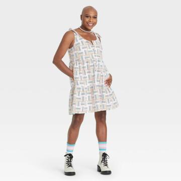 Ev Lgbt Pride Pride Gender Inclusive Adult Dress - White