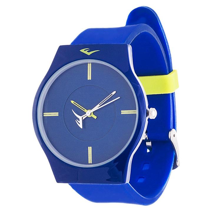 Everlast Soft Touch Rubber Strap Watch - Blue