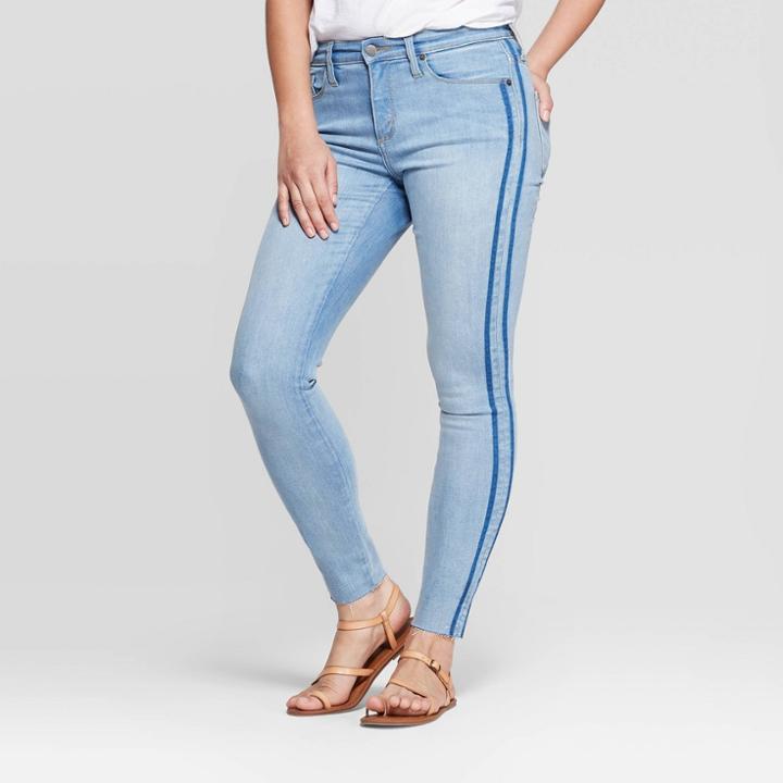 Women's High-rise Skinny Jeans - Universal Thread Light Wash 06,