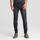 Men's Moto Jeans Black L - Jackson,
