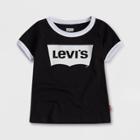 Levi's Toddler Girls' Short Sleeve Graphic T-shirt - Black