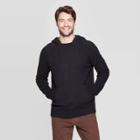 Men's Standard Fit Hooded Pullover Sweater - Goodfellow & Co Black
