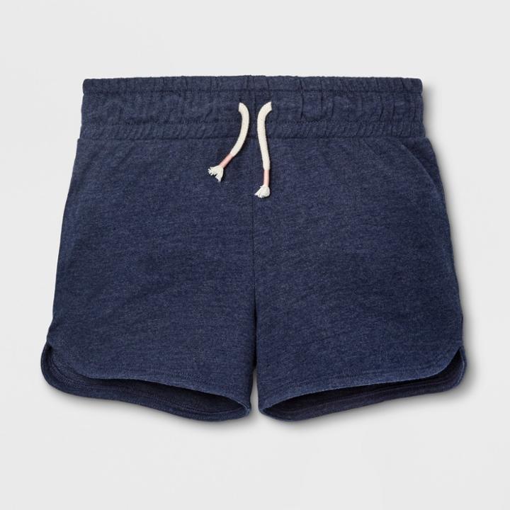 Girls' Knit Shorts - Cat & Jack Navy (blue)